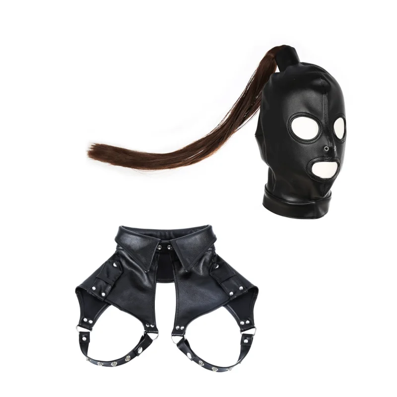 This Unisex Latex Hood Toy Mask is a versatile and playful accessory for those seeking to add a touch of intrigue to their wardrobe. Made from high-quality latex, it offers a comfortable and breathable fit, perfect for any gender. With its sleek design and attention to detail, it's sure to be a hit at any costume party or intimate encounter.