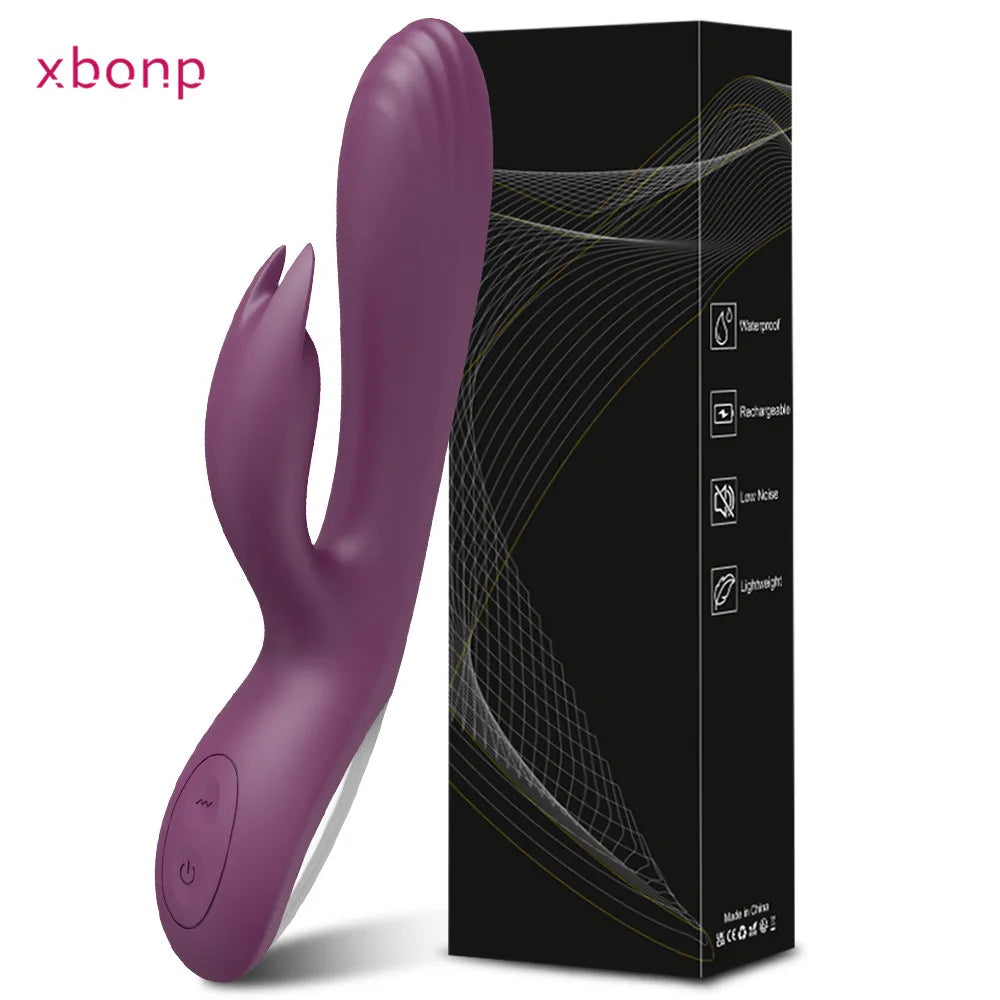 This Powerful G Spot Rabbit Vibrator is designed to provide intense pleasure and stimulate the G-spot with its powerful vibrations and unique shape. Its scientific design and powerful features make it a must-have for anyone looking for a satisfying experience. Don't miss out on this amazing product!