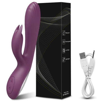 This Powerful G Spot Rabbit Vibrator is designed to provide intense pleasure and stimulate the G-spot with its powerful vibrations and unique shape. Its scientific design and powerful features make it a must-have for anyone looking for a satisfying experience. Don't miss out on this amazing product!