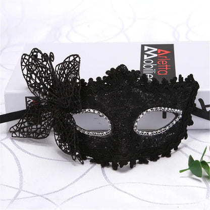 Enhance your seductive aura with our Sexy Lace Mask. Made with delicate lace, this mask will add a touch of mystery and allure to your look. Perfect for special occasions or intimate moments, this mask is a must-have accessory for anyone looking to exude confidence and sensuality.