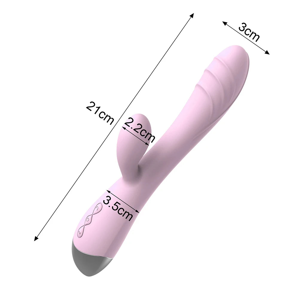 Intensify your pleasure with our Powerful Dildo Vibrator. Experience targeted stimulation with its G-Spot and Clitoris stimulating design. The powerful vibrations will bring you to new heights of pleasure. Expertly designed for female pleasure, this vibrator is a must-have for any collection.