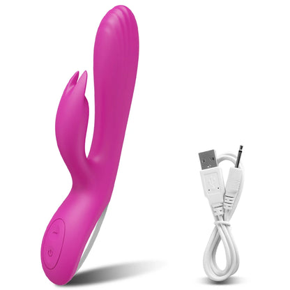 This Powerful G Spot Rabbit Vibrator is designed to provide intense pleasure and stimulate the G-spot with its powerful vibrations and unique shape. Its scientific design and powerful features make it a must-have for anyone looking for a satisfying experience. Don't miss out on this amazing product!