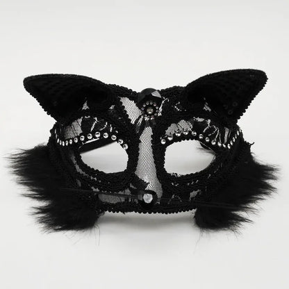 Enhance your seductive aura with our Sexy Lace Mask. Made with delicate lace, this mask will add a touch of mystery and allure to your look. Perfect for special occasions or intimate moments, this mask is a must-have accessory for anyone looking to exude confidence and sensuality.