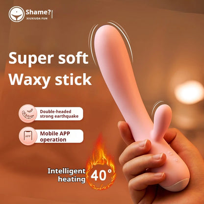 Experience powerful and precise stimulation with the 10 Speed G Pot Female Vibrator. With ten different speeds to choose from, this vibrator is perfect for finding your perfect level of pleasure. Its ergonomic design and curved shape are specifically designed to target the G spot, providing a mind-blowing experience. Made with high-quality materials for a luxurious feel.