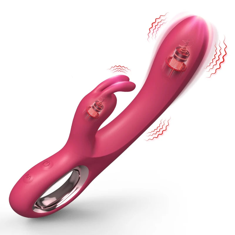 This Rabbit Vibrator Stimulator Massager is a versatile and powerful tool for sexual stimulation. With its unique dual-action design, it provides both internal and external pleasure, while the multiple vibration settings allow for customizable intensity. Made from high-quality materials, this massager is easy to clean and built to last, making it a great investment for your sexual pleasure and wellness.