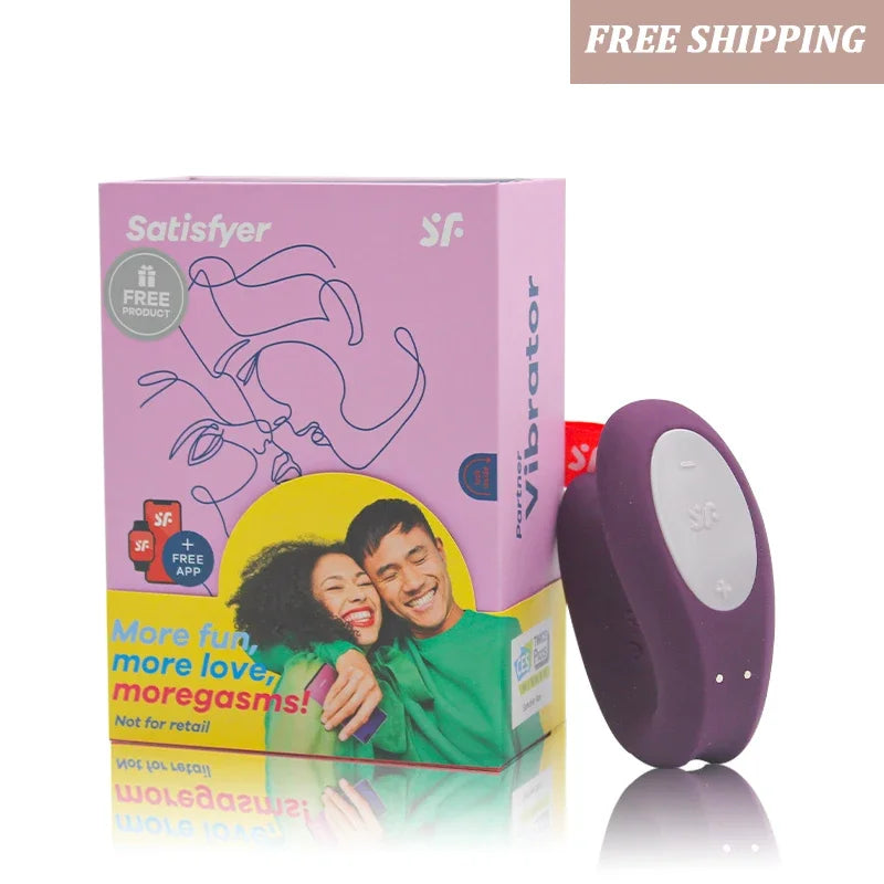 Experience ultimate pleasure with the Satisfyer Double Joy App Vibrator. Connect to the Satisfyer Connect app for customizable vibration patterns and control from anywhere. With a smooth and flexible design, it delivers simultaneous stimulation for both partners. Discover new levels of intimacy with this innovative and versatile vibrator.