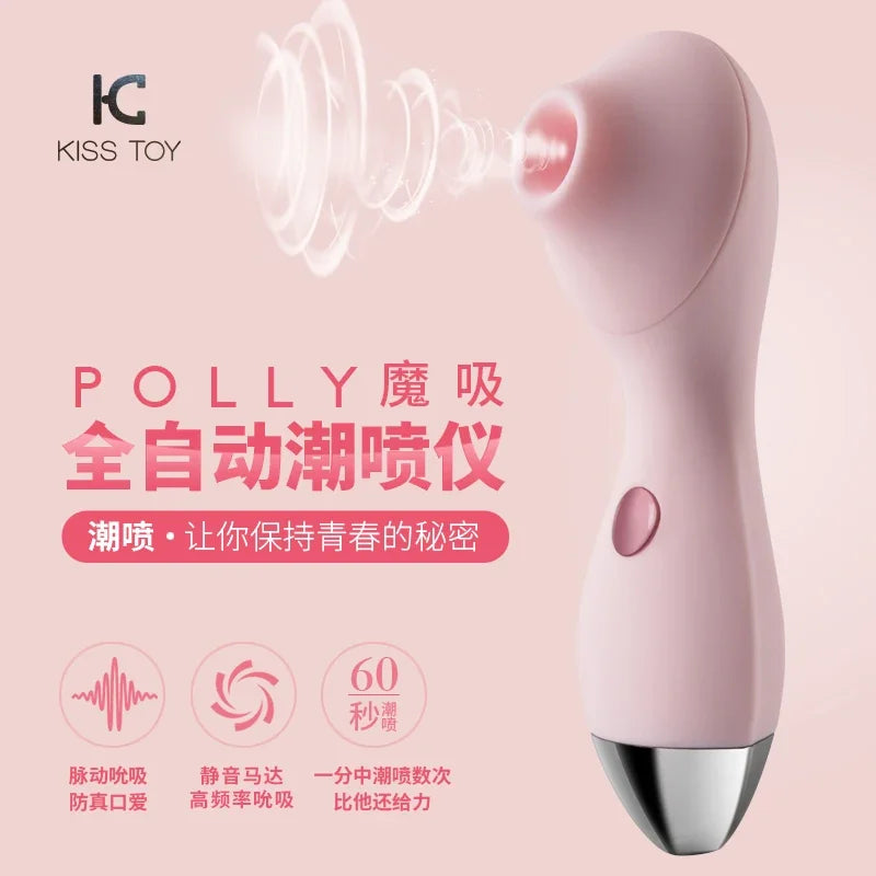 Unlock intense orgasms with the Women OrgasmsStrong Clitoral Sucking Vibrator. This innovative toy uses gentle suction and vibrations to target the clitoris, providing powerful stimulation for mind-blowing pleasure. Experience an increase in sexual fulfillment and satisfaction with this expertly designed vibrator.