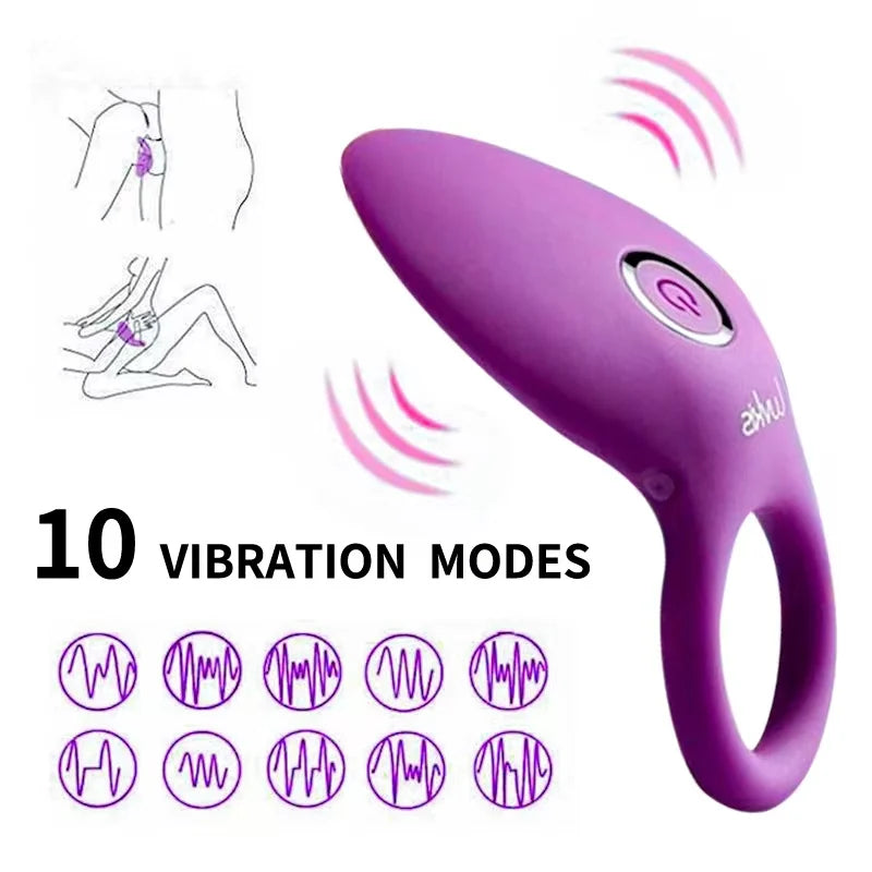 This Penis Ring Clitoris Stimulator is designed for enhanced pleasure during sex. Made with high-quality materials, this toy provides targeted stimulation to both the penis and clitoris, leading to intense orgasms. With adjustable settings and a comfortable fit, it's the perfect addition to your bedroom.