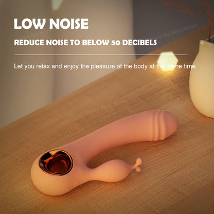 Experience the ultimate pleasure with our Rabbit Vibrator for Woman G Spot Clitoral Wand. Discover the unique design, featuring dual stimulation for the G Spot and clitoris. Made with high-quality materials, it provides intense and satisfying vibrations. Elevate your solo or partner play with this must-have adult toy.