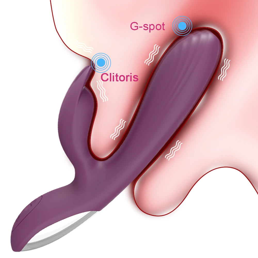 This Powerful G Spot Rabbit Vibrator is designed to provide intense pleasure and stimulate the G-spot with its powerful vibrations and unique shape. Its scientific design and powerful features make it a must-have for anyone looking for a satisfying experience. Don't miss out on this amazing product!