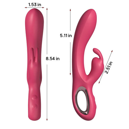 This Rabbit Vibrator Stimulator Massager is a versatile and powerful tool for sexual stimulation. With its unique dual-action design, it provides both internal and external pleasure, while the multiple vibration settings allow for customizable intensity. Made from high-quality materials, this massager is easy to clean and built to last, making it a great investment for your sexual pleasure and wellness.