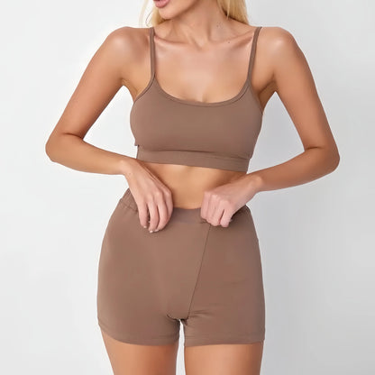 Elevate your loungewear collection with our Cami High Waist Shorts. Designed for comfort and style, these shorts feature a flattering high waist and a sleek cami design. Perfect for any occasion, these shorts provide both comfort and elegance for your lounging needs. Upgrade your wardrobe today!