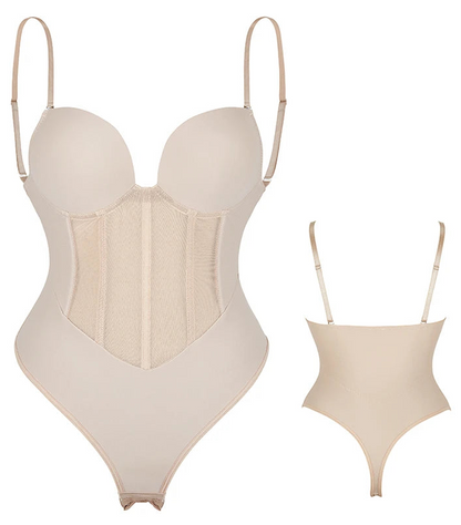  This Seamless Waist Trainer Corset Shapewear is designed for those looking to achieve a slimmer waist and smoother curves. With seamless construction, it provides a comfortable fit and discreet wear under clothes. Its waist training capabilities provide a potential benefit of waist slimming and a more defined figure.