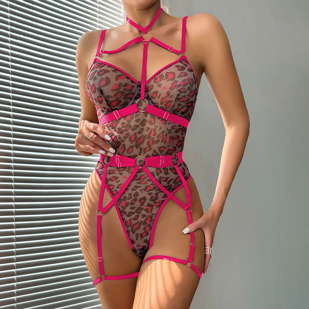 Spicy Girl Halter Sensual Bodysuit