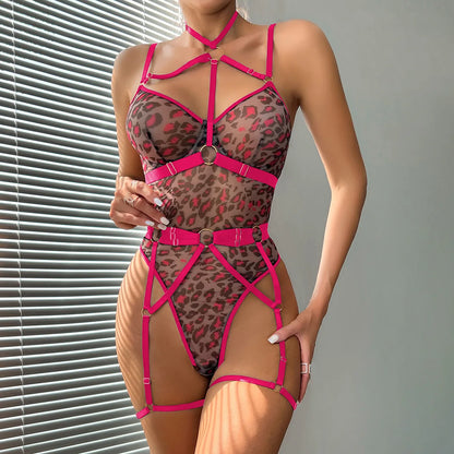 Spicy Girl Halter Sensual Bodysuit