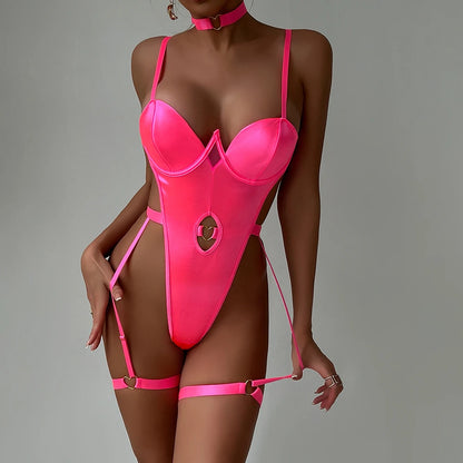 Valentine's Summer Cotton Sexy Jumpsuit